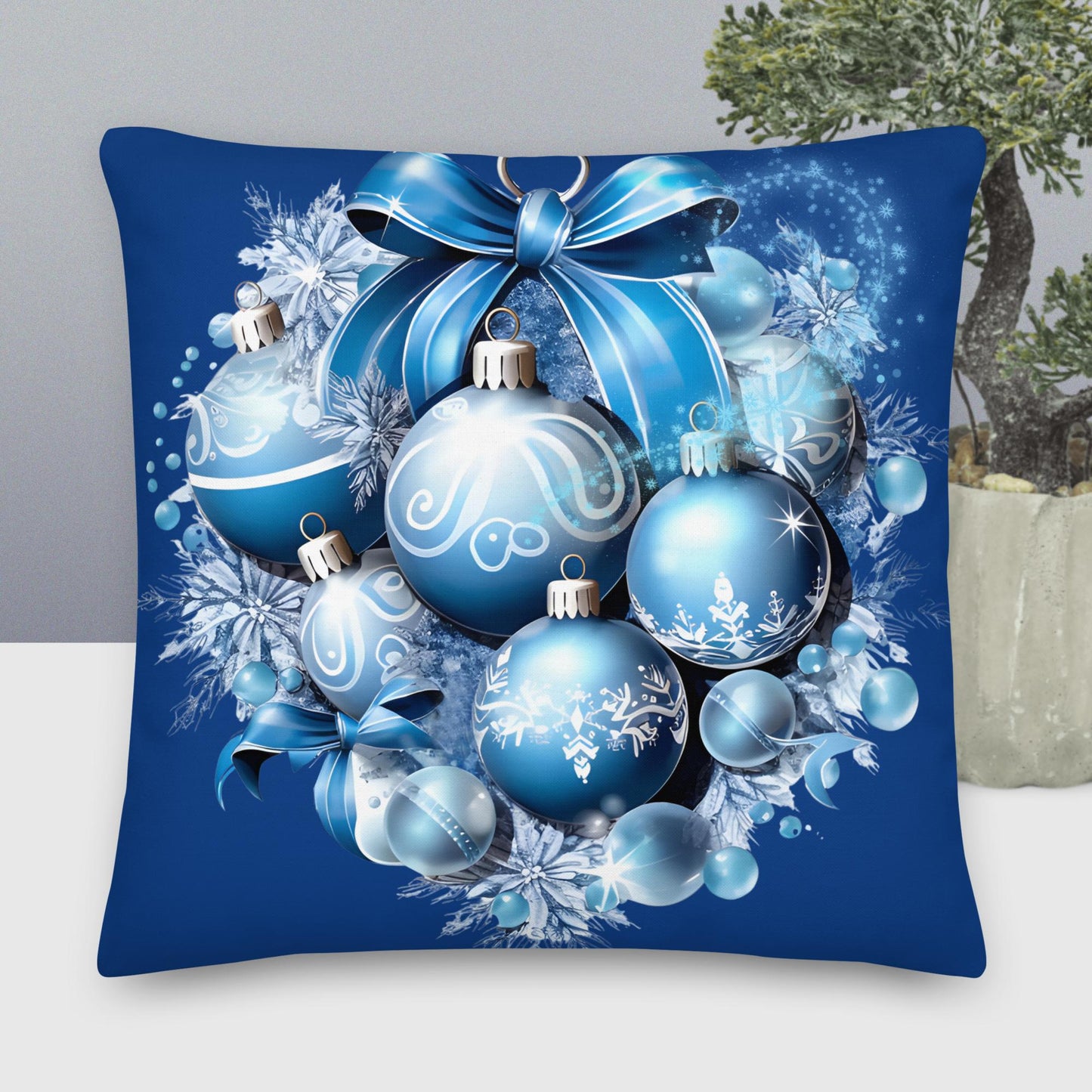 Cascanueces en azul
