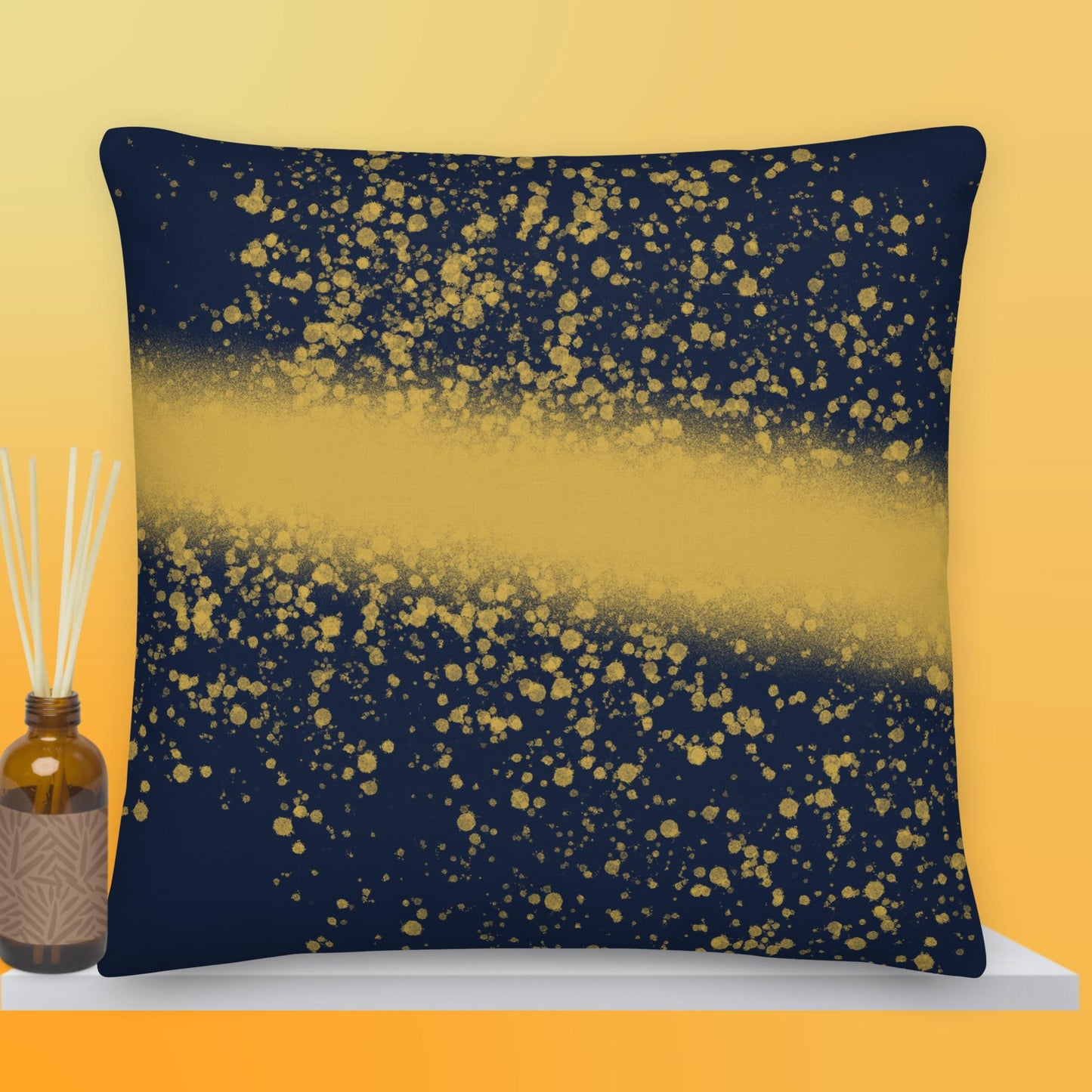 Black and Gold Splats