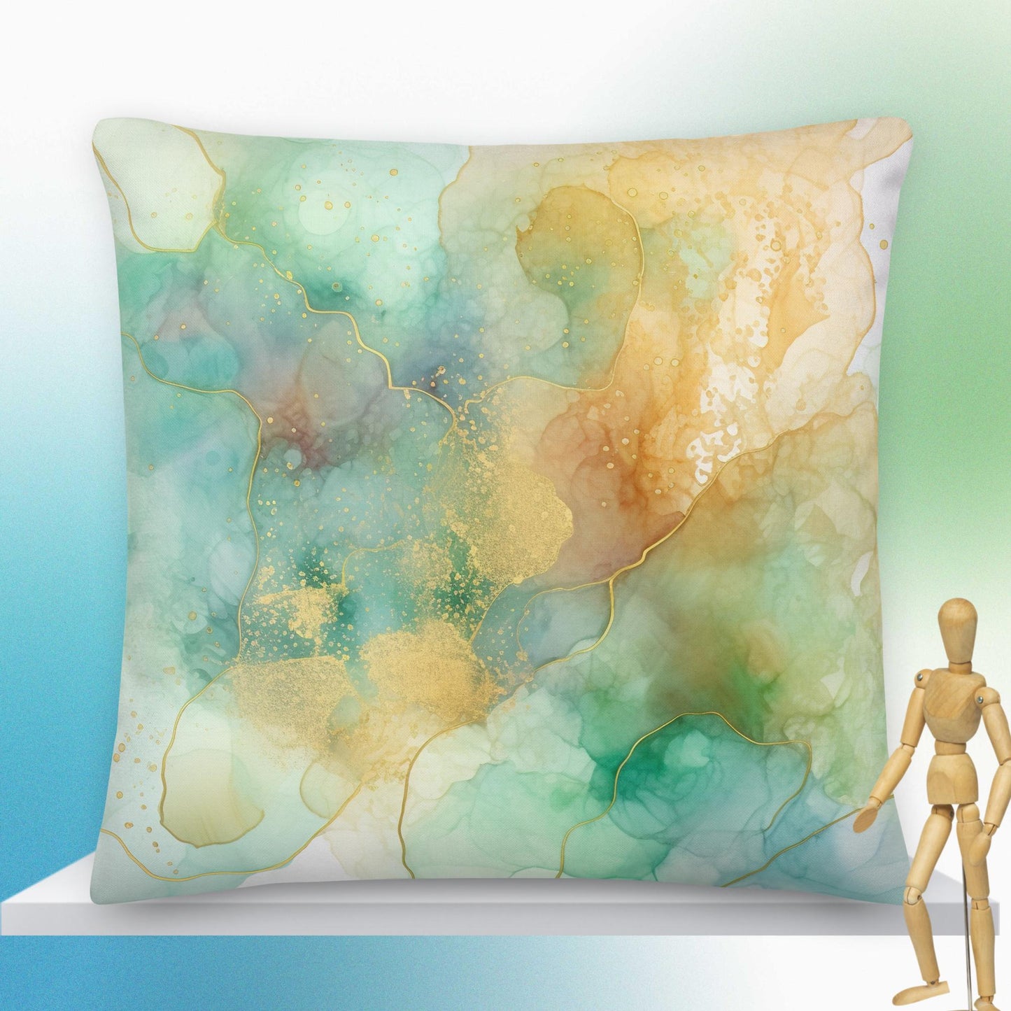 Watercolor Smoke Rising